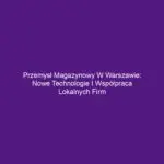 Przemysł magazynowy w Warszawie: Nowe technologie i współpraca lokalnych firm