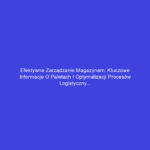 Efektywne zarządzanie magazynem: Kluczowe informacje o paletach i optymalizacji procesów logistycznych