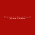 Ekologiczne życie: Jak wprowadzać innowacje i oszczędzać w codzienności