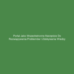 Portal jako wszechstronne narzędzie do rozwiązywania problemów i zdobywania wiedzy